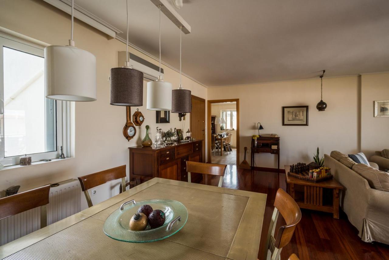 Family Getaway, Spacious And Luxurious, Sea View, Terrace, Next To Voula Beach, 20Min From Center Афіни Екстер'єр фото
